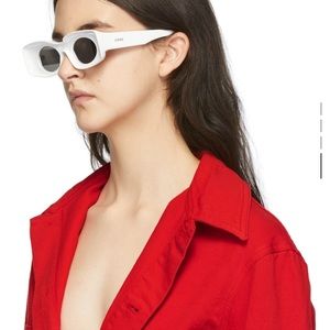 Loewe White Paula's Ibiza Original Sunglasses